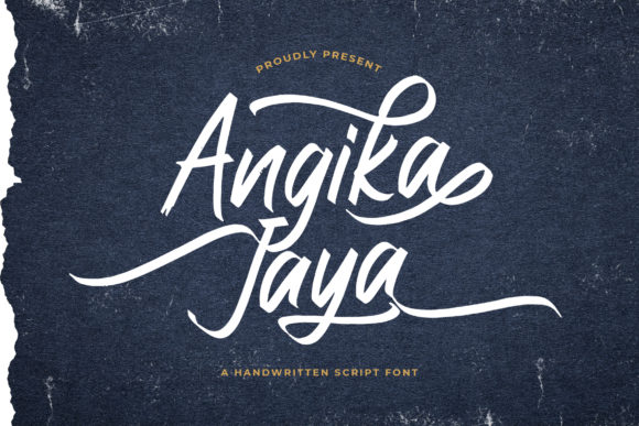 Angika Jaya: A Delicate and Elegant Typeface for Web Design