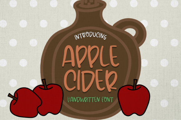Apple Cider: A Handwritten Font for Charming Editorial Design
