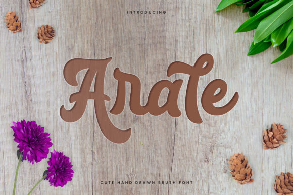 Arale: A Charming Handwritten Font for Crafters