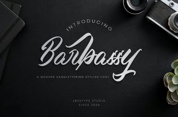 Barbassy: A Handwritten Font for Polished Web Design