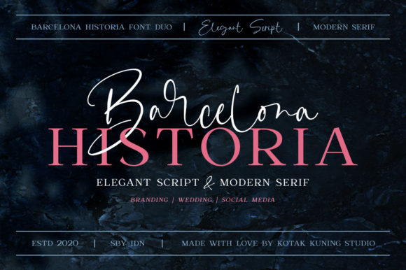 Barcelona Historia: A Versatile Font for Stunning Web Designs