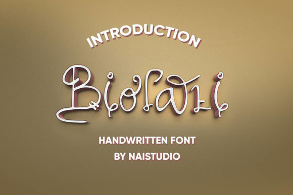 Biolati: A Versatile Handwritten Font for Editorial Design