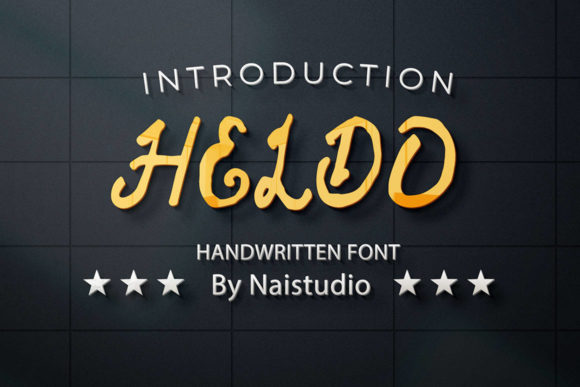 Discover Heldo: A Versatile Handwritten Font for Web Design