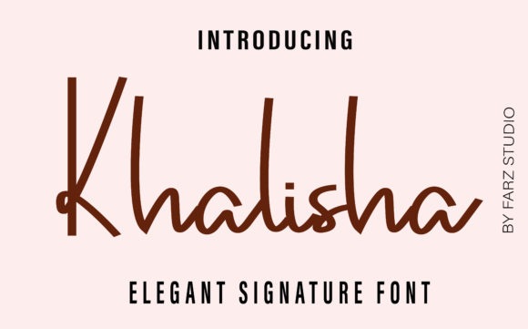 Discover Khalisha: The Perfect Handwritten Font for Creative Makers