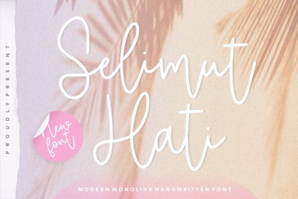 Discover Selimut Hati: A Font for Elegant Editorial Design