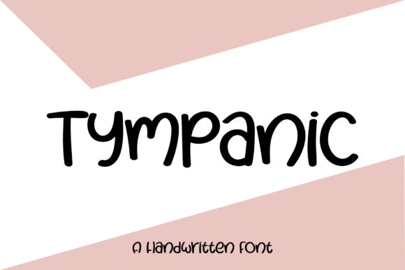 Discover Tympanic: A Handwritten Font for Editorial Charm