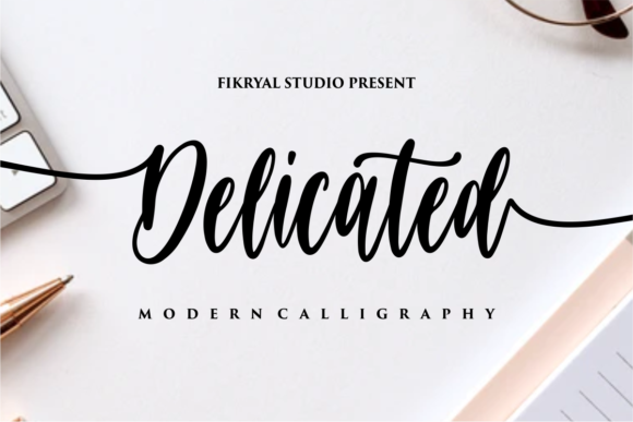 Elevate Your Brand with Delicated: A Premium Handwritten Font