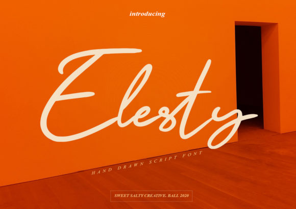 Elevate Your Brand with the Elegant Elesty Font