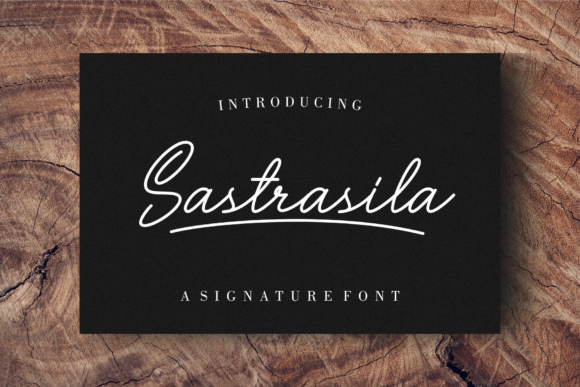 Elevate Your Campaigns with Sastrasila: A Stylish Script Font