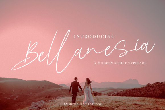 Elevate Your Web Design with Bellanesia Font