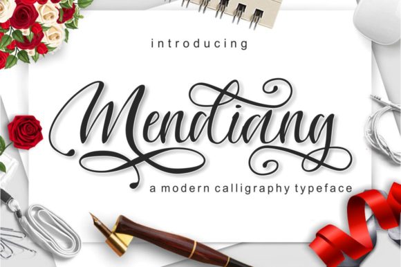 Elevate Your Web Design with Mendiang: A Premium Handwritten Font