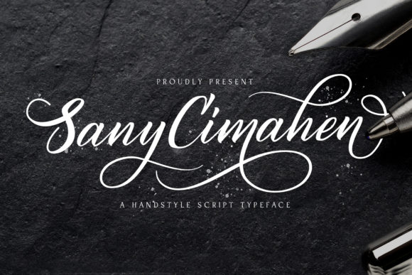 Elevate Your Web Design with Sany Cimahen Font