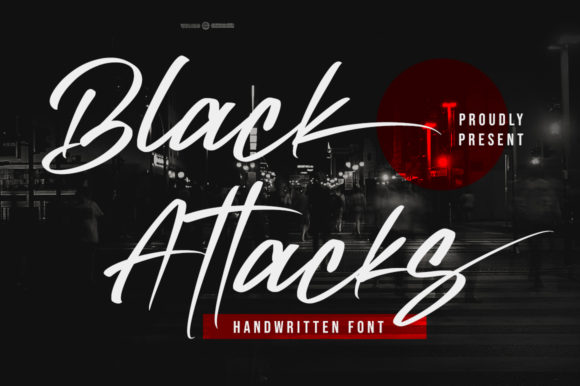 Enhance Your Brand with Black Attacks Font