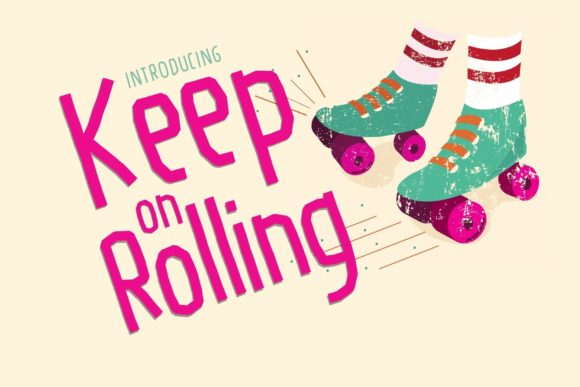 Enhance Your Brand with Keep on Rolling Font