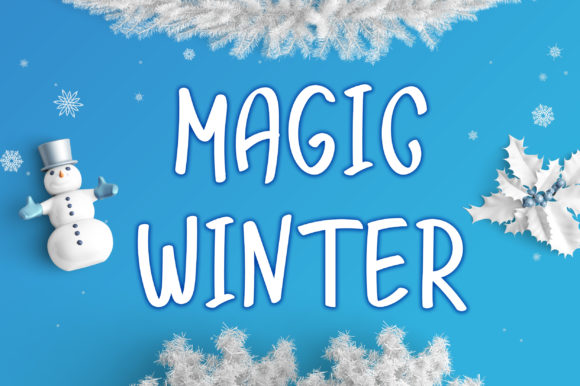 Enhance Your Brand with Magic Winter Font