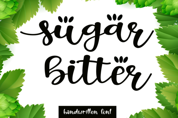 Enhance Your Brand with Sugar Bitter Font