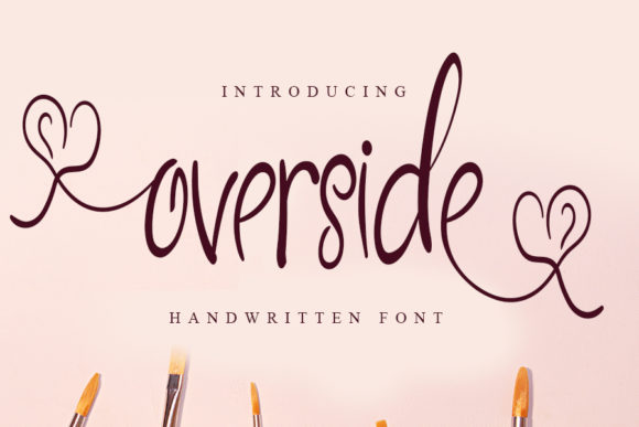 Enhance Your Craft with Overside, the Versatile Calligraphy Font