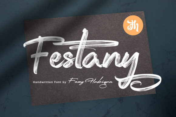 Festany: A Handwritten Font for Memorable Brand Content