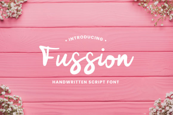 Fussion: A Versatile Handwritten Font for Engaging Campaigns