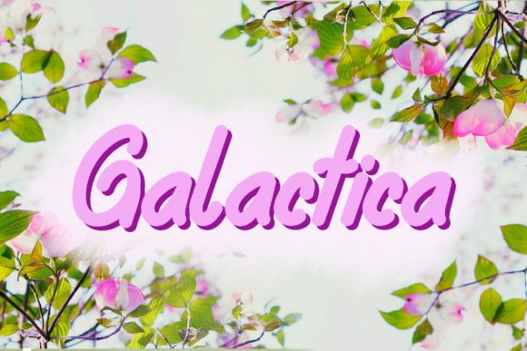 Galactica: A Versatile Handwritten Font for Web Design