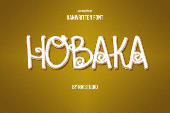 Hobaka: The Handwritten Font for Distinctive Web Design