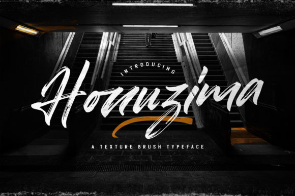 Honuzima: A Script Amp Font for Elegant Design