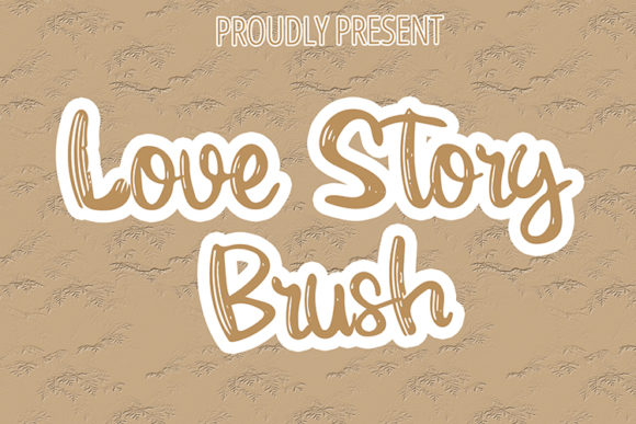 Love Story Brush: A Handwritten Font for Timeless Branding