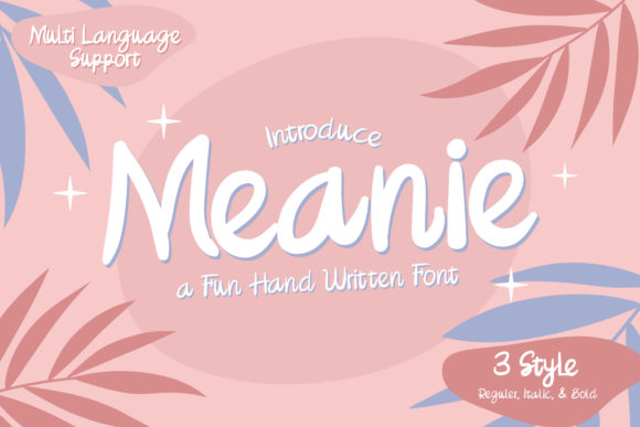 Meanie: The Handwritten Font for Engaging Brand Content