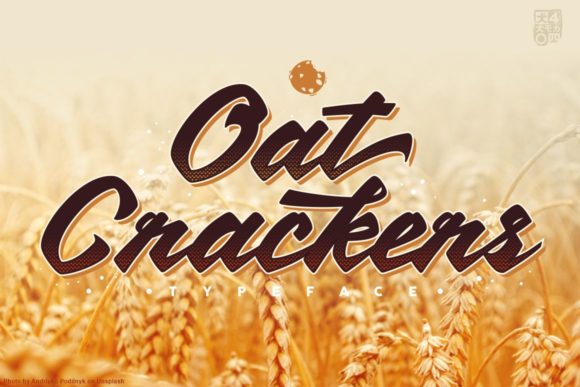Oat Crackers: A Playful Handwritten Font for Editorial Charm