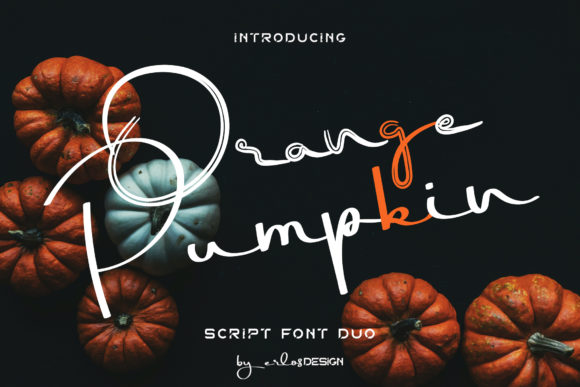 Orange Pumpkin: A Versatile Font for Your Brand