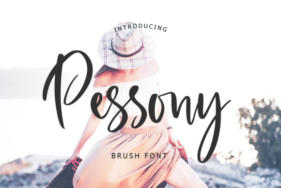 Pessony: A Script Font with Modern Elegance