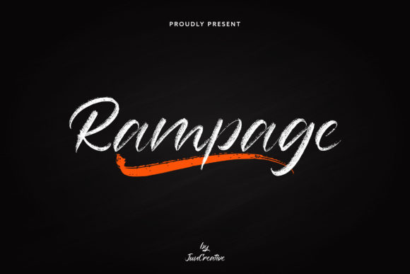 Rampage: A Versatile Script Font for Modern Web Design