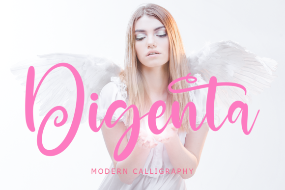 Transform Your Brand with Digenta: A Premium Handwritten Font