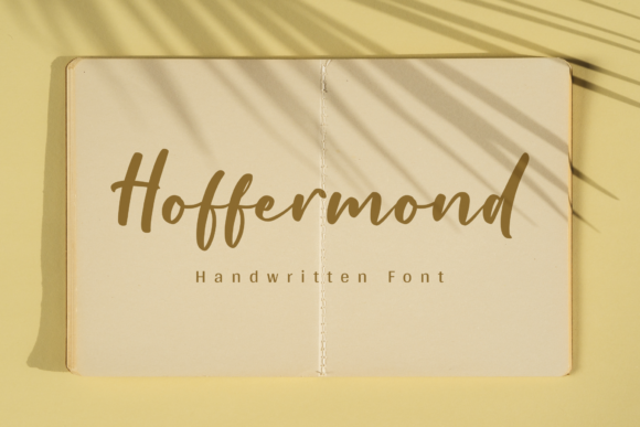 Transform Your Brand with Hoffermond: A Modern Handwritten Font
