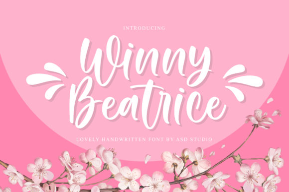 Winny Beatrice: Elevate Your Brand with This Elegant Script Font