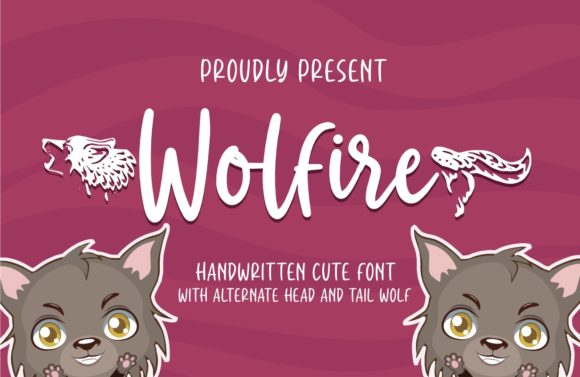 Wolfire: A Handwritten Font for Crafters and Creators